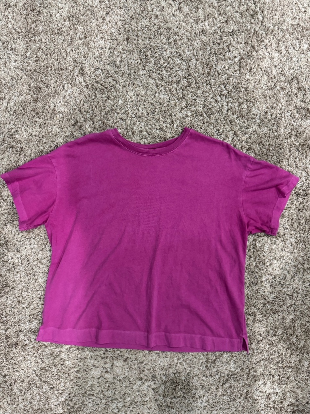 Old Navy Vintage Tee in magenta pink size Large-BRAND NEW WITHOUT TAGS